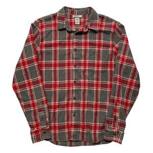 Hiroshi Kato The Ripper Shirt Red Check Flannel Shirt L